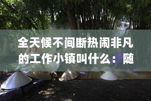 全天候不间断热闹非凡的工作小镇叫什么：随时随地都能干的神秘之地揭秘 v2.7.9下载