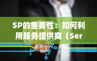 SP的重要性：如何利用服务提供商（Service Provider）有效提高业务运营效率 v2.9.8下载