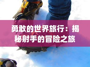 勇敢的世界旅行：揭秘射手的冒险之旅，寻找真实与胆量的终极挑战