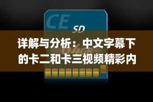 详解与分析：中文字幕下的卡二和卡三视频精彩内容全解析 v2.1.1下载