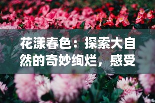 花漾春色：探索大自然的奇妙绚烂，感受生活中的每一抹灿烂色彩