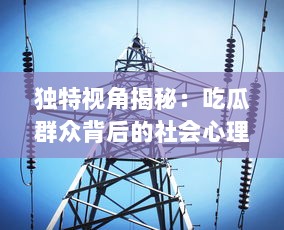 独特视角揭秘：吃瓜群众背后的社会心理与网络行为模式解析 v4.1.0下载