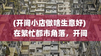 (开间小店做啥生意好) 在繁忙都市角落，开间小店：书写生活微小却别致的热情与诗意