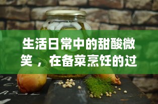 生活日常中的甜酸微笑 ，在备菜烹饪的过程中，边被躁bd蜜桃带来的乐趣与挑战 v7.2.7下载