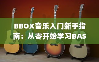 BBOX音乐入门新手指南：从零开始学习BASS，掌握节奏，成为音乐创作的行家 v1.6.5下载