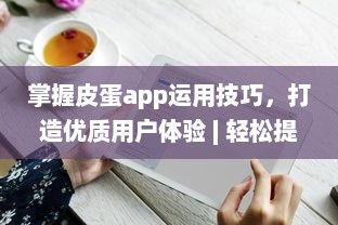 掌握皮蛋app运用技巧，打造优质用户体验 | 轻松提升操作效率 v0.0.5下载