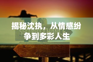 揭秘沈执，从情感纷争到多彩人生